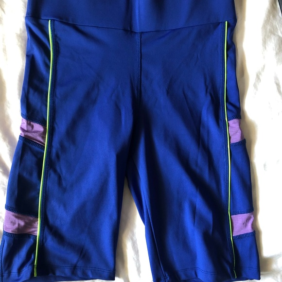 Navy Blue Biker Shorts - Picture 5 of 8